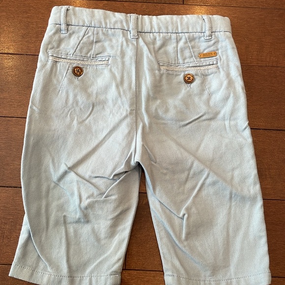 Zara Delicate Knit Baby blue shorts - Picture 8 of 9